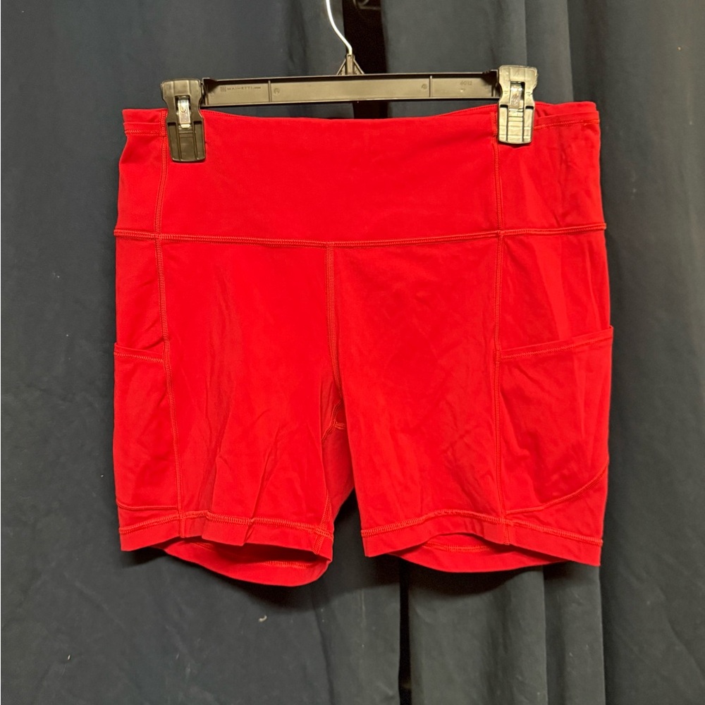 Lululemon Athletica Scarlet Bike Shorts